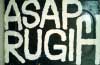 AUGUST WALLA, Asap Rugih, 60er Jahre, Ofenblech bemalt