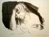 KÄTHE KOLLWITZ, Heimarbeit, 1925, 34,3  x 42,7 cm, Lithografie, signiert, Vorzugsdruck auf starkem Velin, Klipstein 209 III